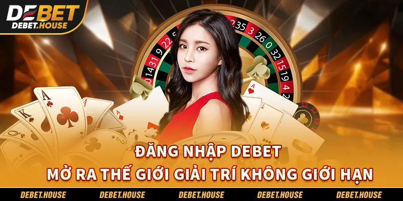 Đăng nhập DEBET – Mở ra thế giới giải trí không giới hạn
